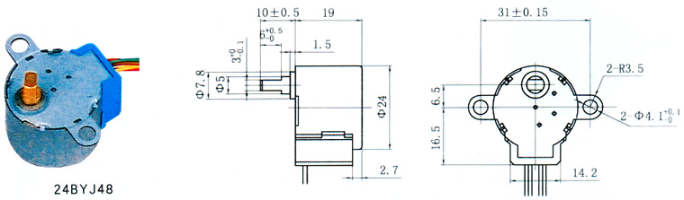 24BYJ48 STEPPING MOTOR