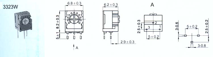 3323W