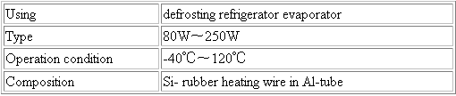 Defrosting Heater I